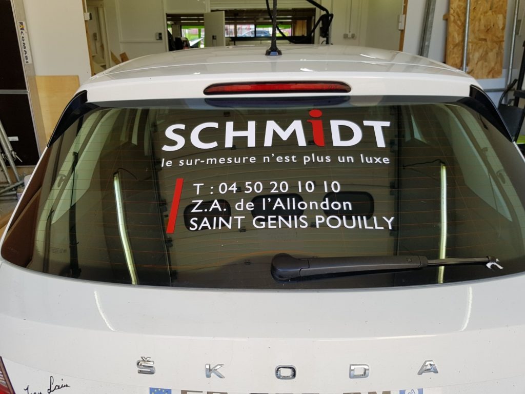 Personnalisation véhicule schmidt