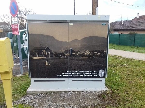 habillage adhésif armoire électrique photo ancienne