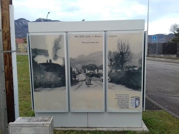 adhésif décoratif boîte électrique urbaine