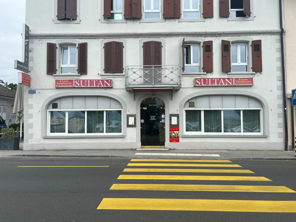 enseigne restaurant sultan caisson lumineux facade