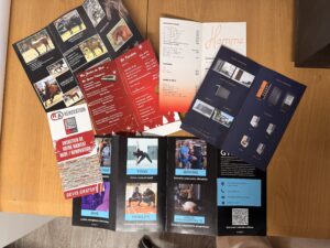 dépliant flyer divers