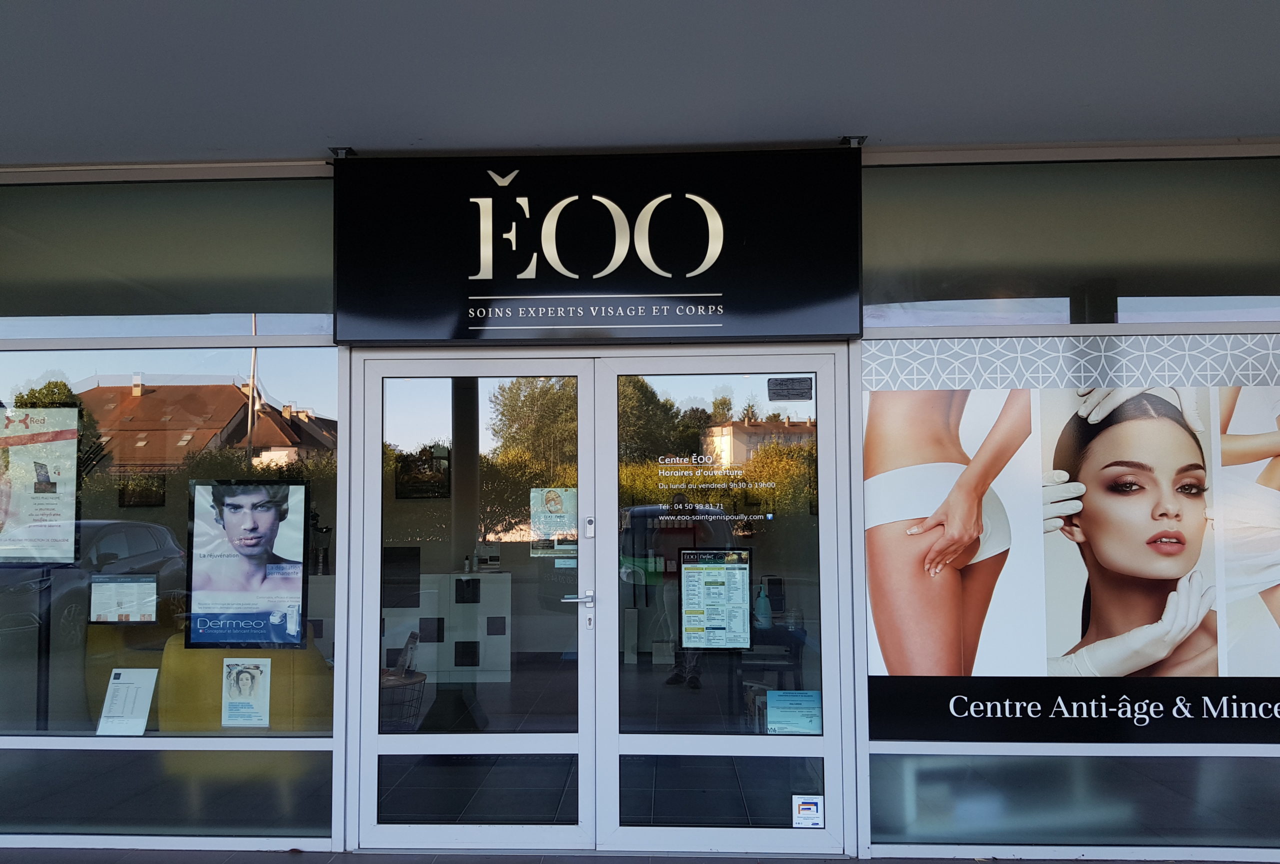 Enseigne Vitrine EOO