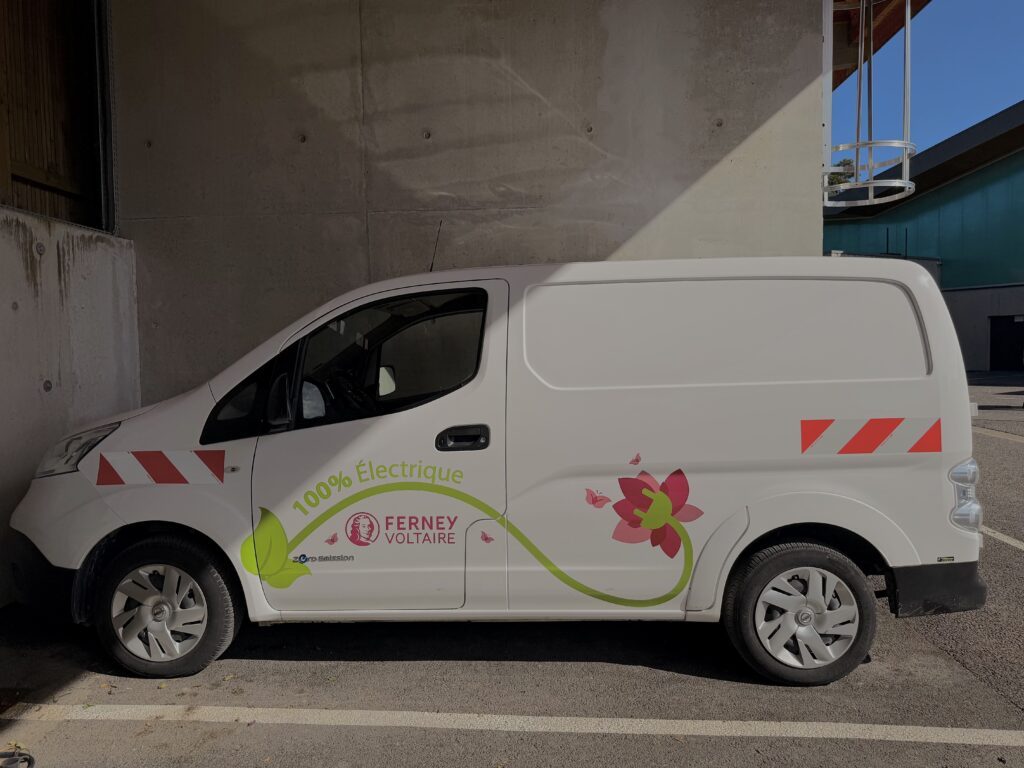 flocage camionnette f v