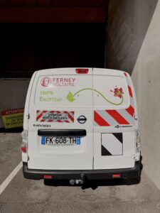 flocage camionnette f v 2