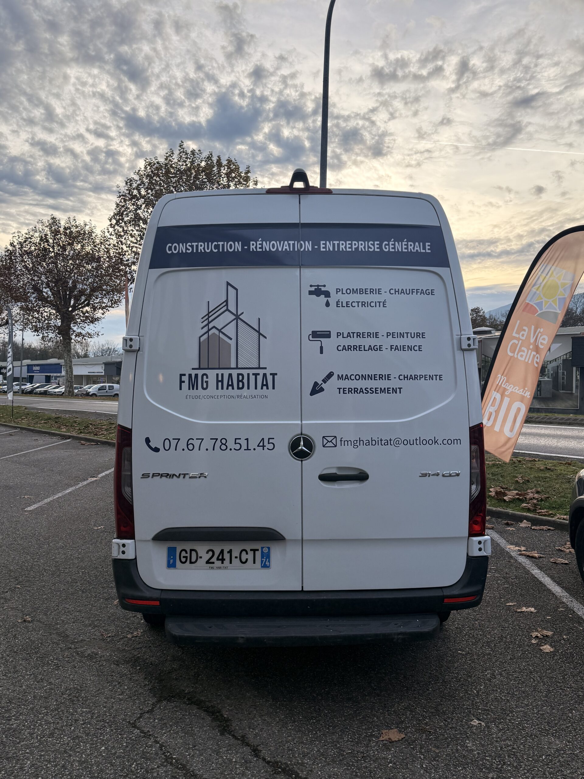 flocage camionnette fmg 4