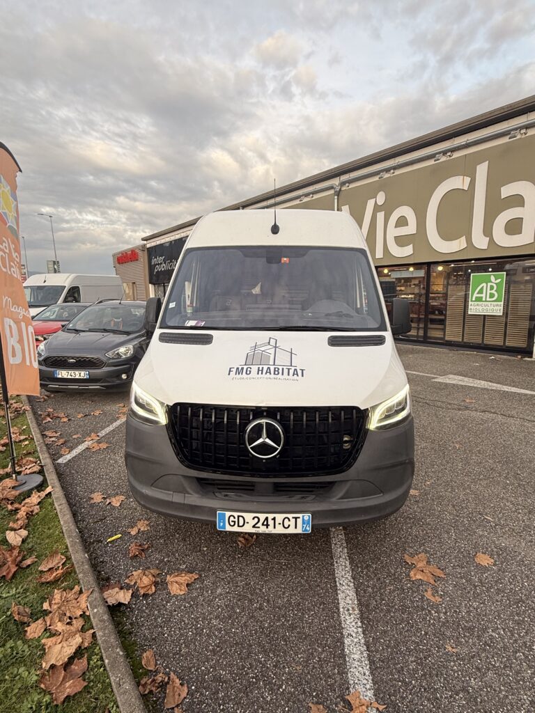 flocage camionnette fmg