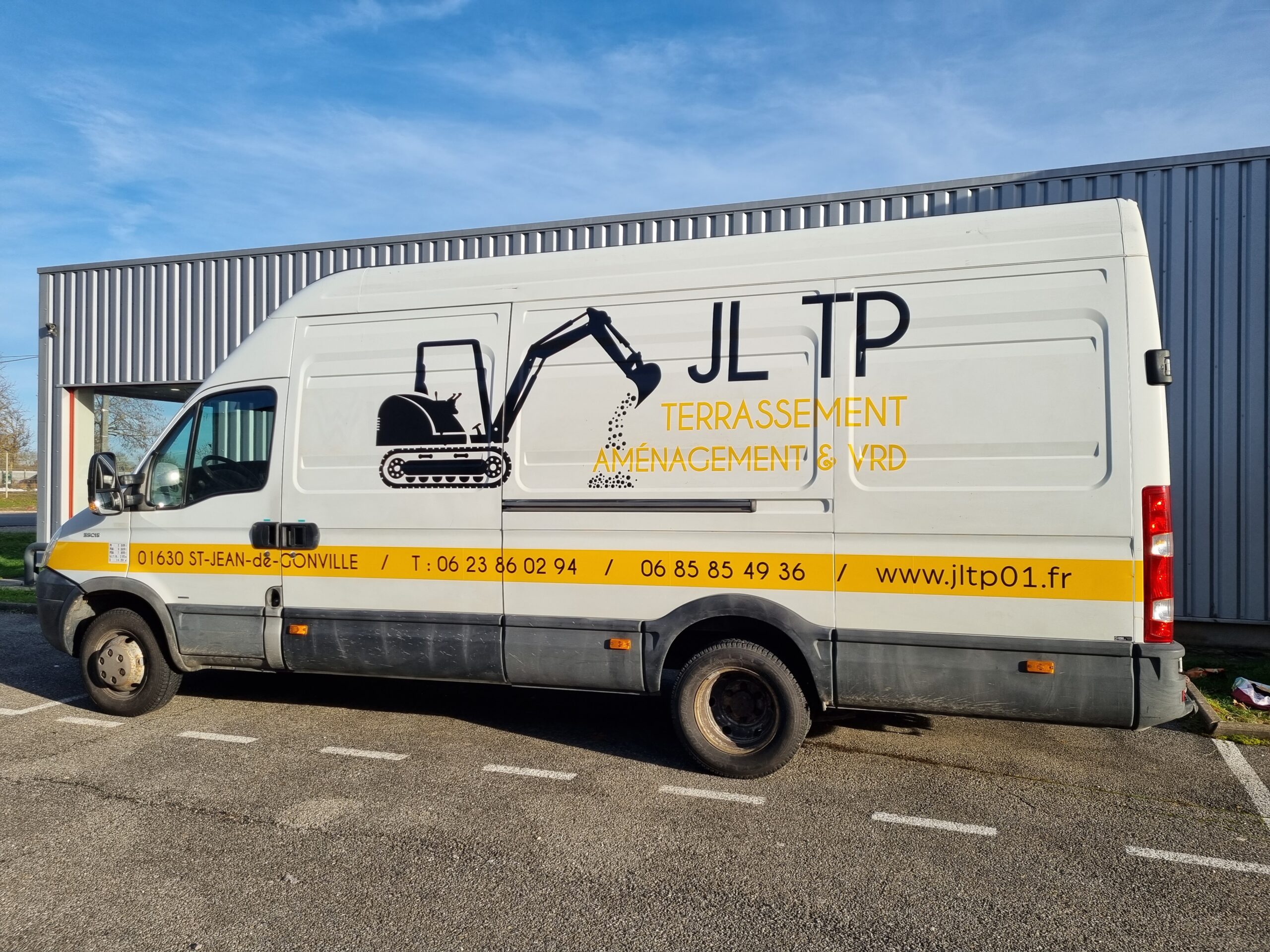 Flocage Camionnette Jltp Scaled