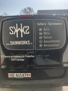 flocage camionnette skinwork