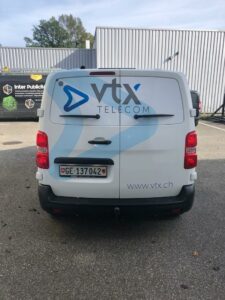 flocage camionnette vtx 2