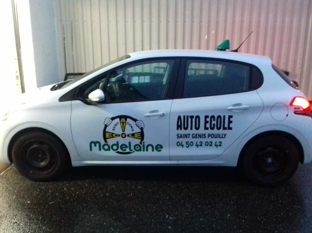 flocage voiture autoecole