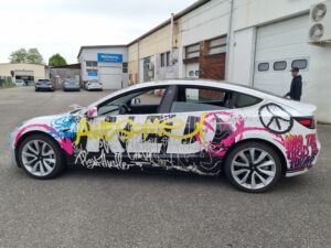 flocage voiture fred 3