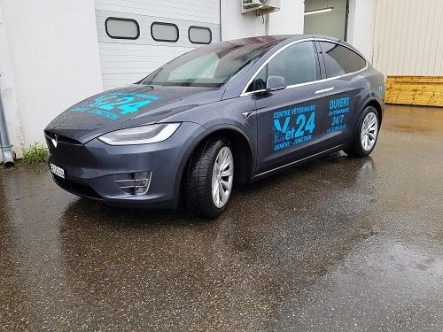 flocage voiture vet 24