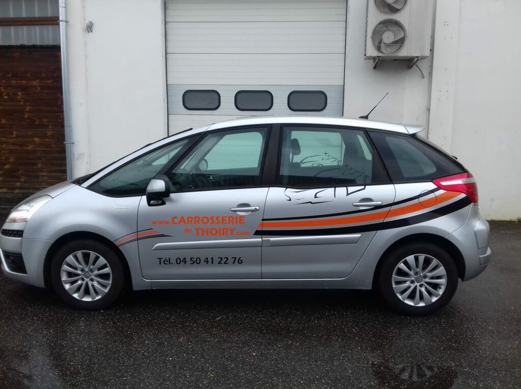 flocage voiture carosserie thoiry