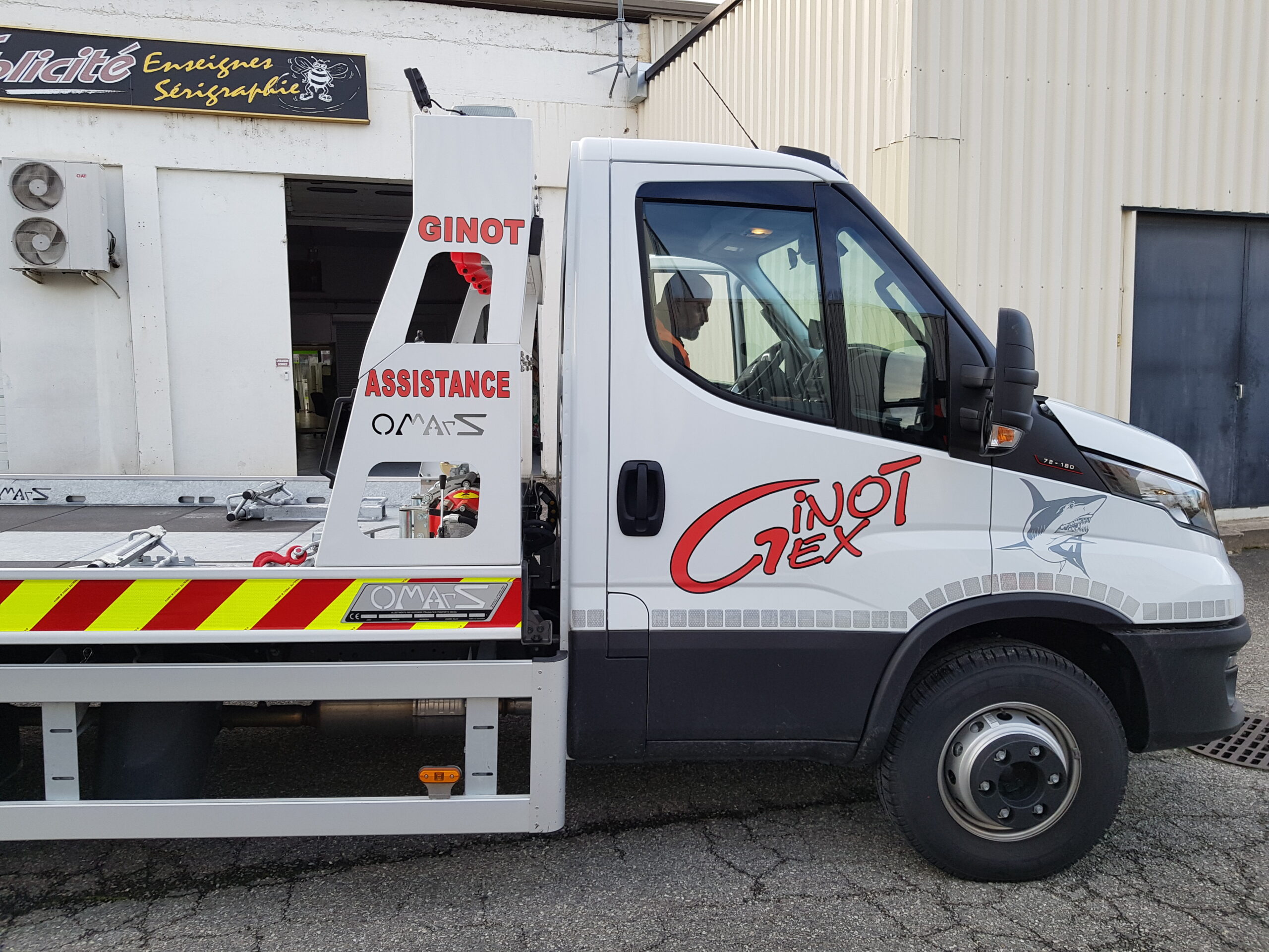 flocage camion ginot