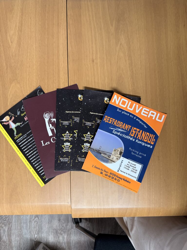 Flyers publicitaires feuille épaisse