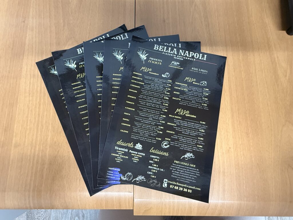 flyer carte restauration flyer carte restauration