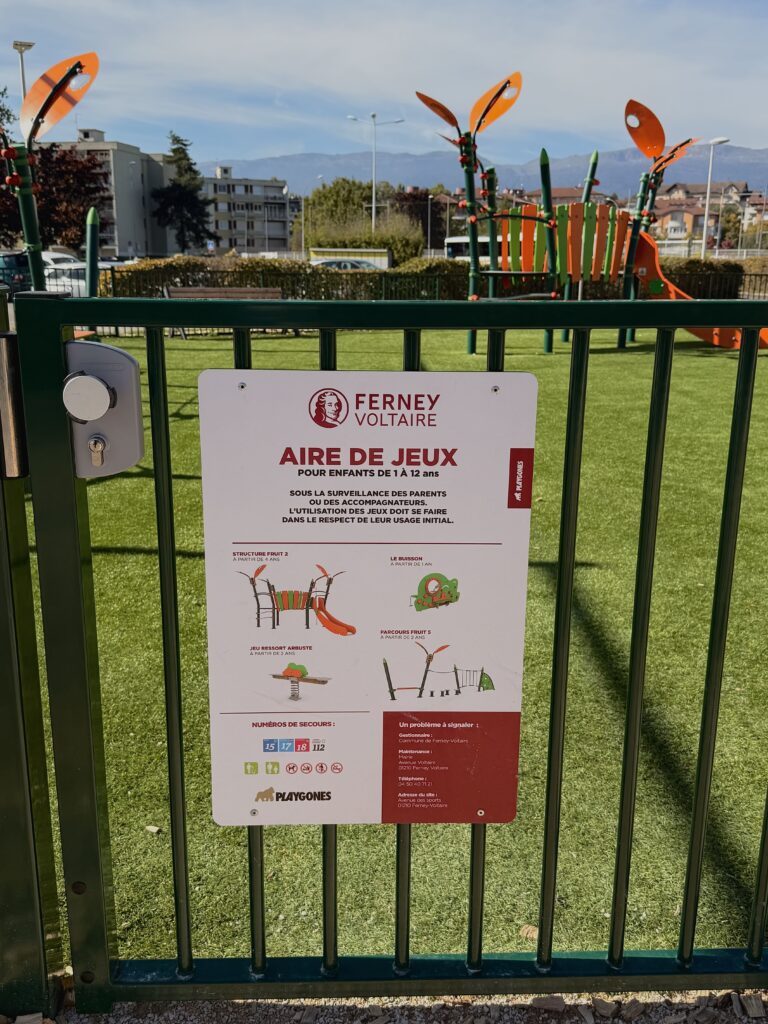 panneau commune ferney