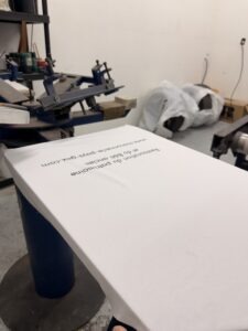 sérigraphie manip 2