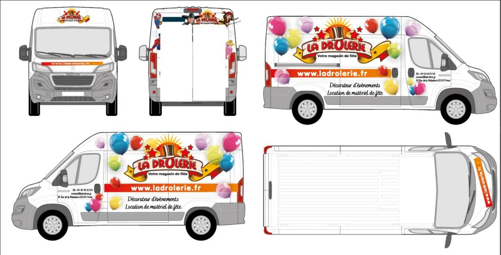 visuel graphique la drolerie 2