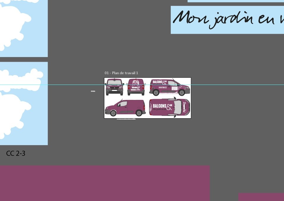 visuel graphique vehicule