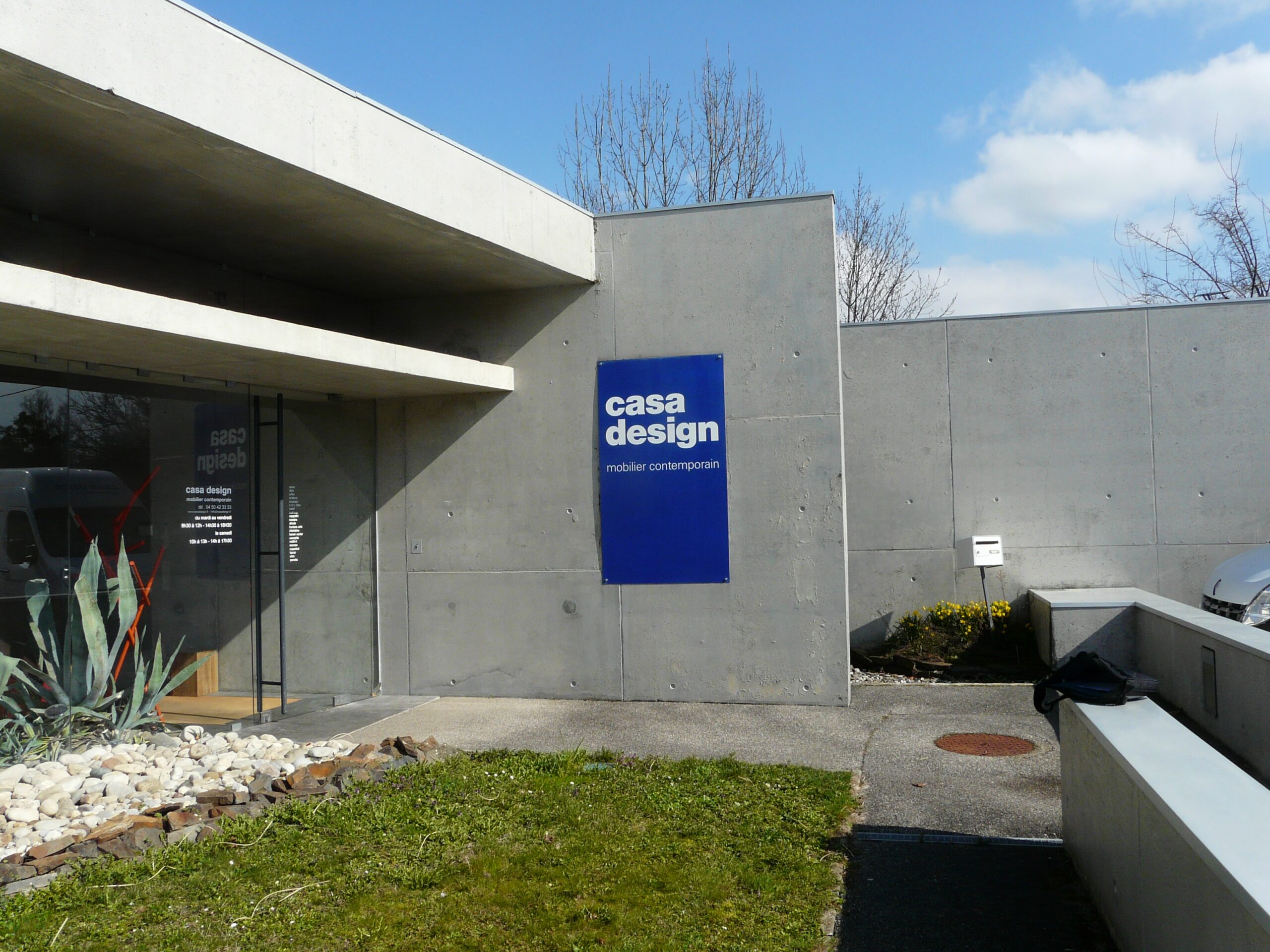 casa design panneau entrée