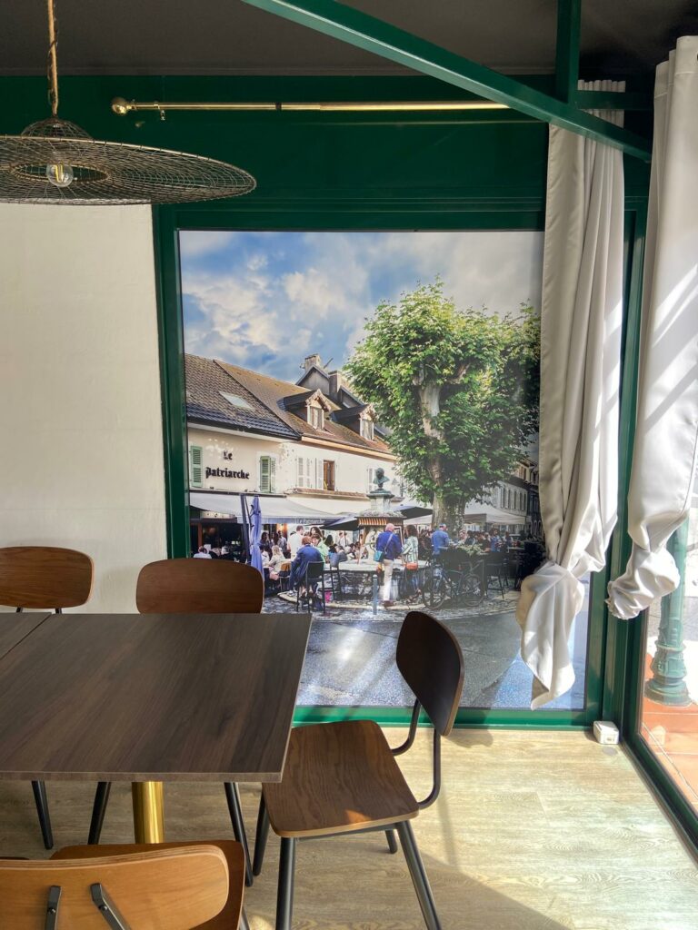 fresque murale photo grand format interieur